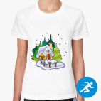 Женская спортивная футболка