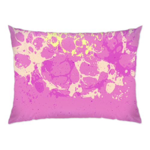 Подушка с принтом коктейль