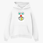 Толстовка худи оверсайз