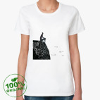 Женская футболка органик
