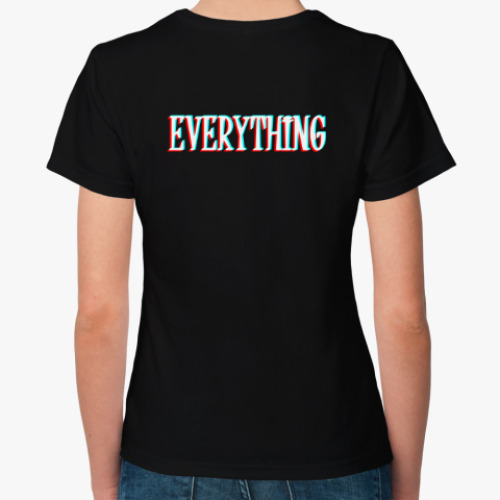 Женская футболка с принтом Кот сфинкс