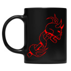 Кружка цветная UV-DTF