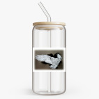 Банка с бамбуковой крышкой