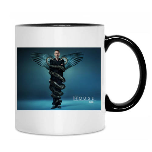 Кружка с принтом Хаус