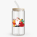 Банка с бамбуковой крышкой