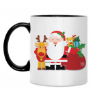 Кружка двухцветная