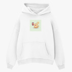 Толстовка худи оверсайз