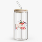 Банка с бамбуковой крышкой