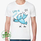 Мужская футболка органик