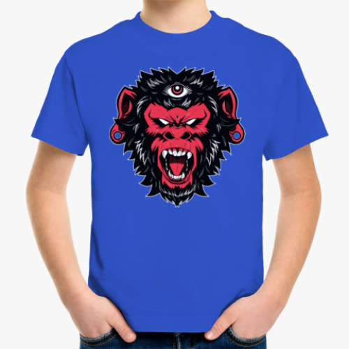Детская футболка Crazy Monkey