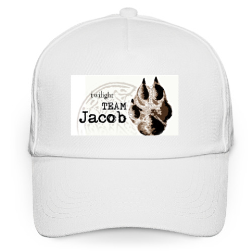 Кепка бейсболка с принтом Сумерки-волк