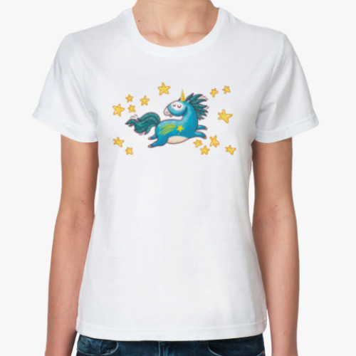 Классическая футболка Star Unicorn