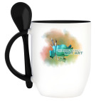 Кружка с ложкой