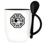 Кружка с ложкой