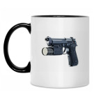 Кружка двухцветная