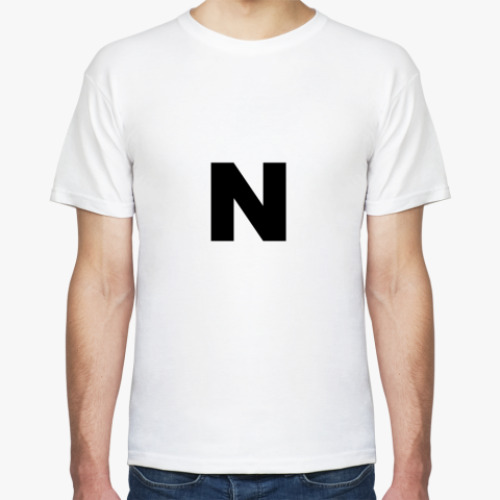 Футболка Буква N