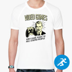 Мужская спортивная футболка