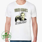 Мужская футболка органик