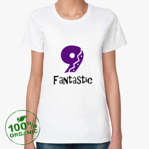 Женская футболка из органик-хлопка 9 Доктор FANTASTIC