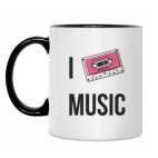 Кружка двухцветная