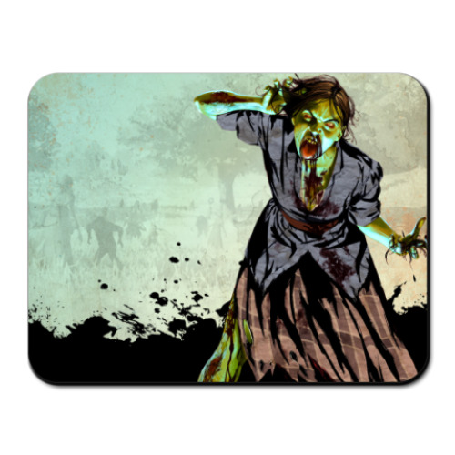 Коврик для мыши Зомби