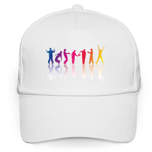 Кепка бейсболка с принтом  Танец