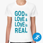 Женская спортивная футболка