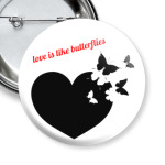 Любовь как бабочки