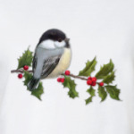 Синица на ветке