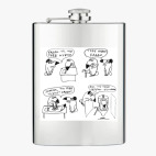 Фляжка стальная