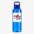 Прозрачная спортивная бутылка