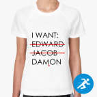 Женская спортивная футболка