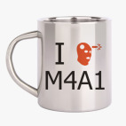 Кружка металлическая