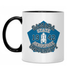 Кружка двухцветная