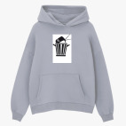 Толстовка худи оверсайз