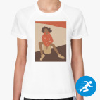 Женская спортивная футболка