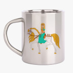 Кружка металлическая