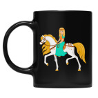 Кружка цветная UV-DTF