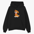 Толстовка худи оверсайз