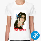 Женская спортивная футболка