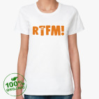 Женская футболка органик