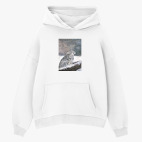 Толстовка худи оверсайз