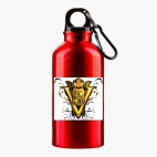 Металлическая бутылка 400 мл UV-DTF