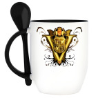 Кружка с ложкой