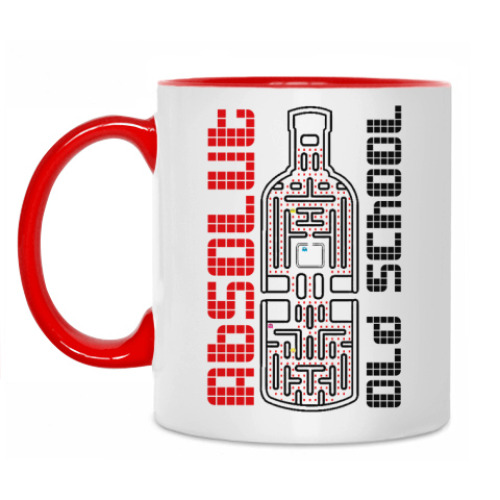 Кружка с принтом Absolut Кружка