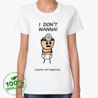 Женская футболка органик