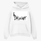 Толстовка худи оверсайз