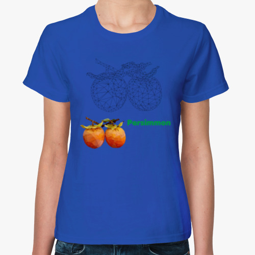 Женская футболка Persimmon Low Poly