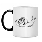 Кружка двухцветная