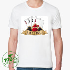 Мужская футболка органик